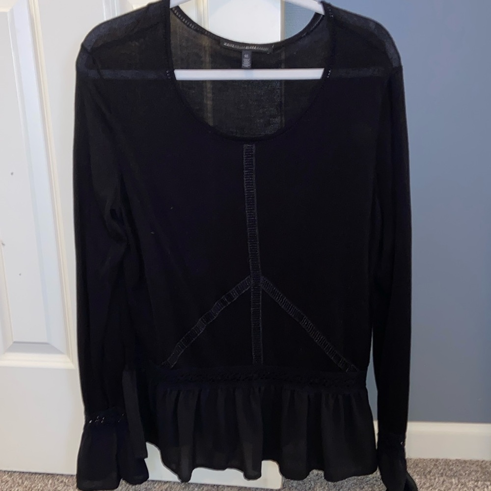 White House Black Market Long-Sleeve Top